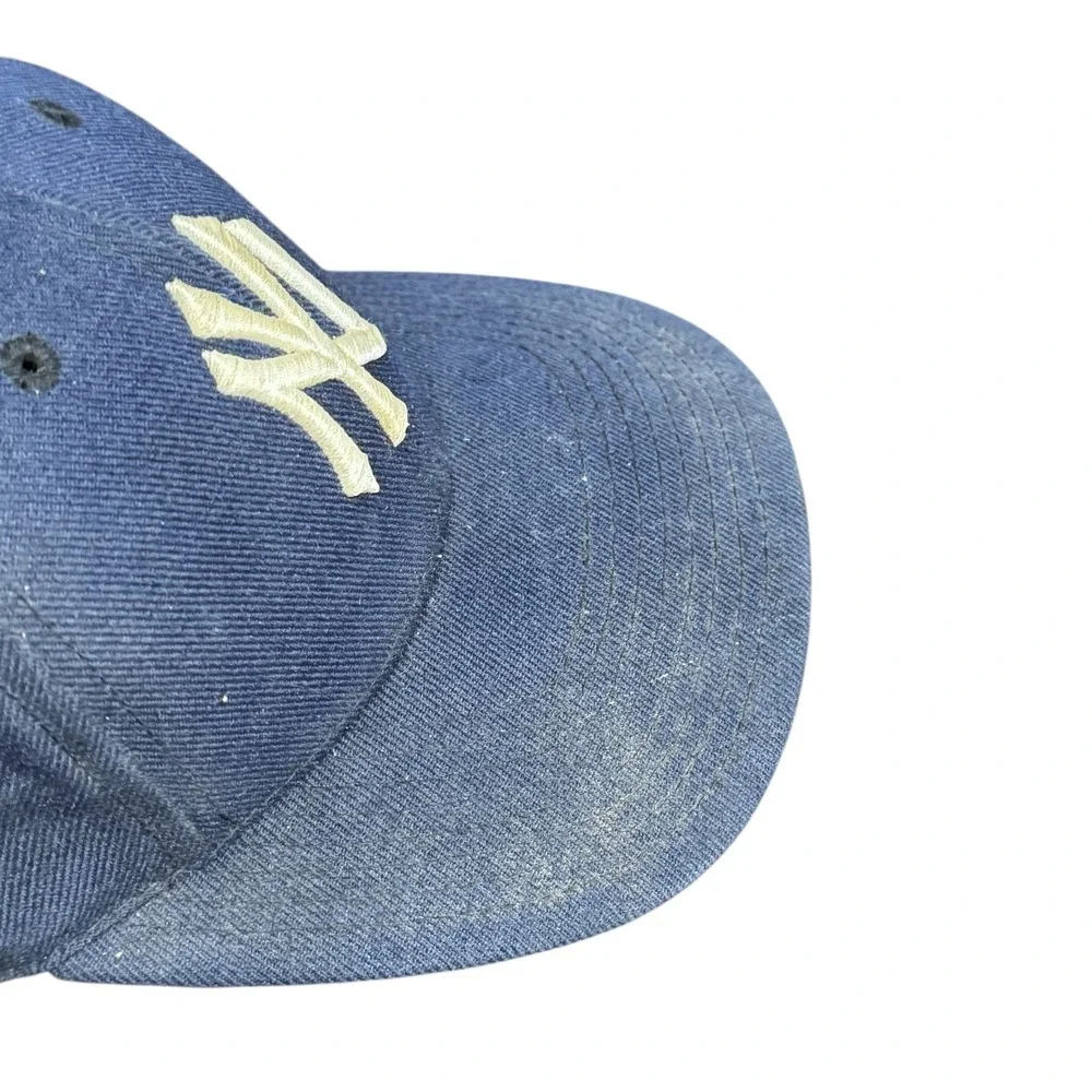 Puma By Logo Athletic Men's Hat Snapback New‎ York Yankees Blue One Size